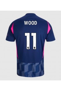 Nottingham Forest Chris Wood #11 Voetbaltruitje Uit tenue 2024-25 Korte Mouw